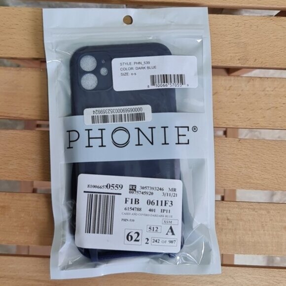 Phonie Ocean Crossbody Iphone 11 Pro Case With Necklace Cord Dark Blue - Picture 2 of 3